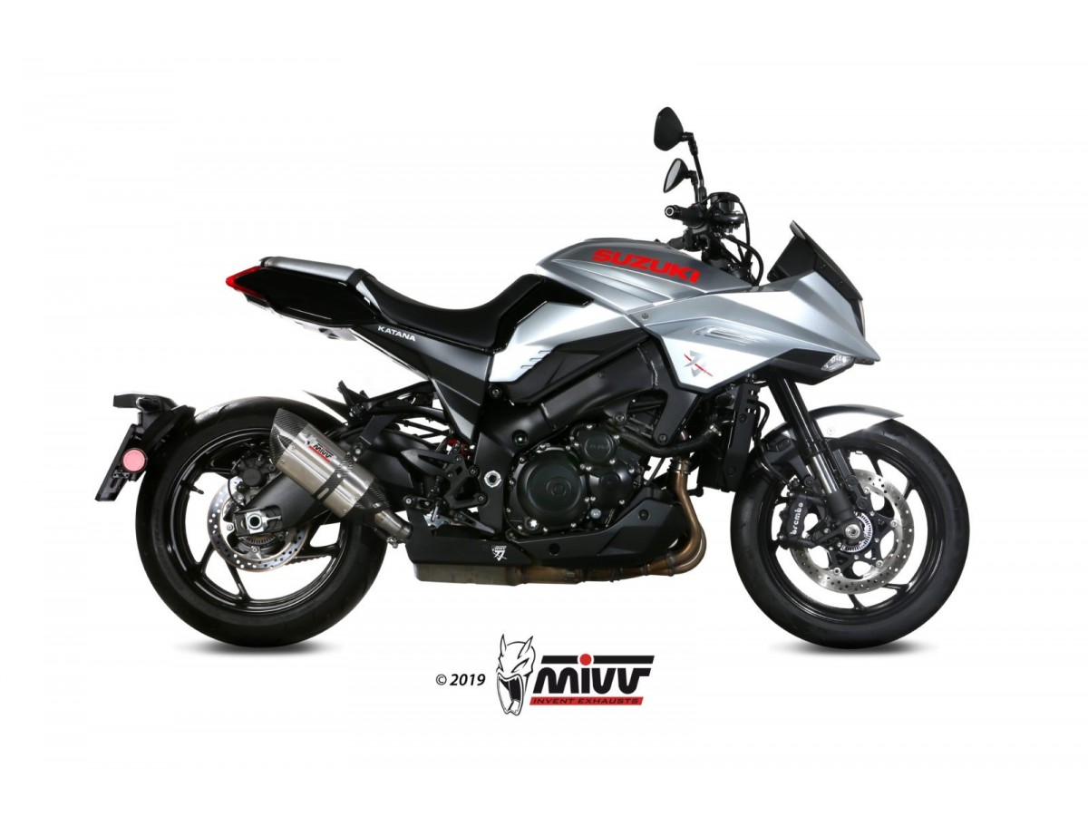 Mivv Suono Inox Auspuffschalldämpfer Suzuki Katana 2019 - 2022