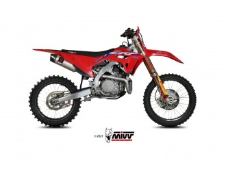 M.HO.034.S4C Mivv Str-1 Titanium Exhaust System Honda CRF...