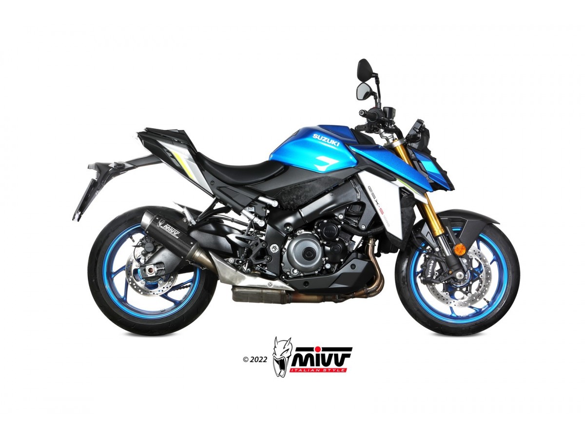 Mivv Gp Pro Carbon Auspuffschalldämpfer Suzuki Gsx-S 1000 2021 - 2022