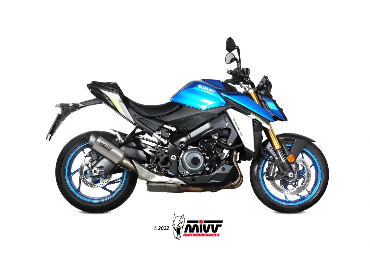 Mivv Gp Pro Titan-Auspuffschalldämpfer Suzuki Gsx-S 1000 2021 - 2022