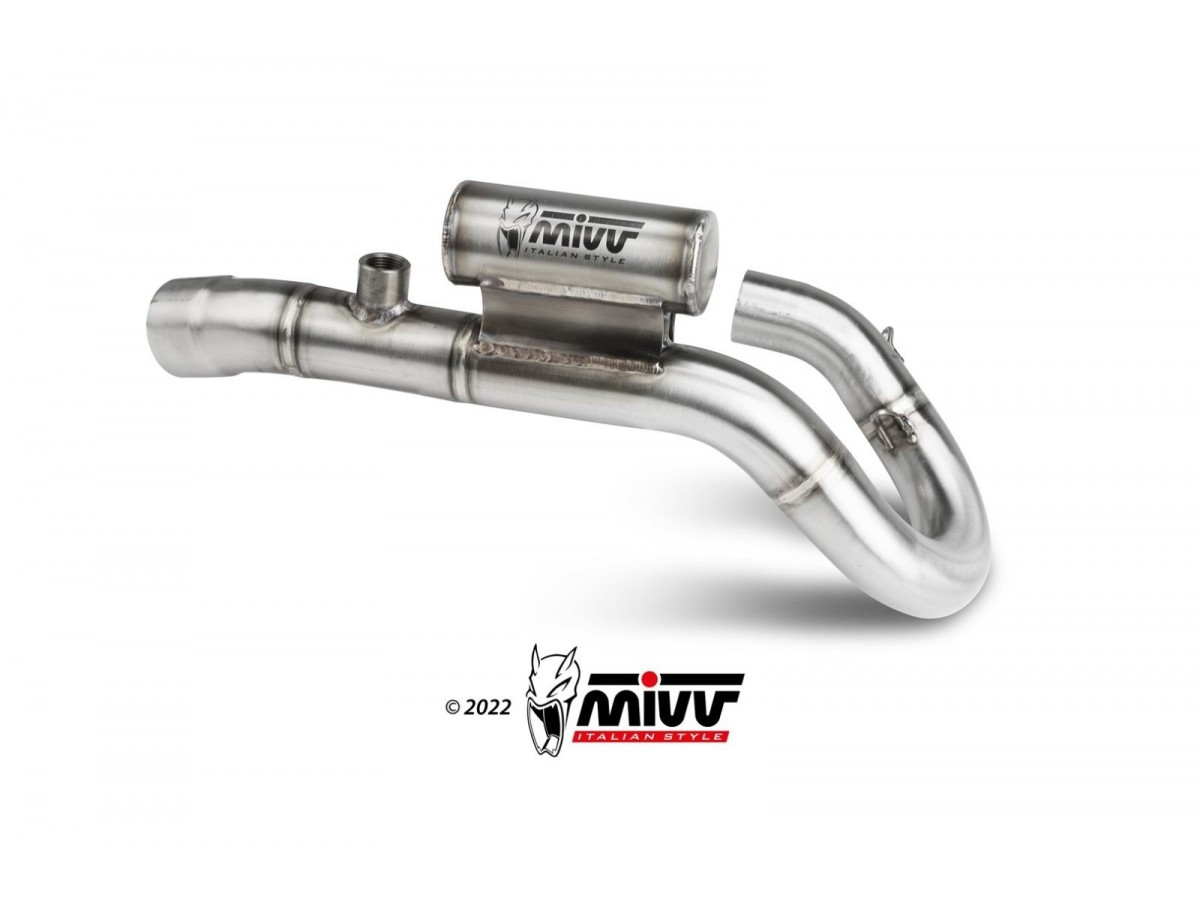 Collecteur d'échappement Racing M.HO.035.C1 Mivv Inox Honda CRF 250 R 2022-2024