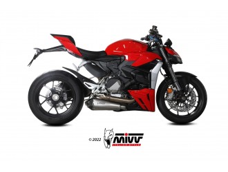 Mivv Delta Race Stainless Steel Exhaust Muffler Ducati...