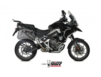 Mivv Dakar Stainless Steel Exhaust Muffler Triumph Tiger...