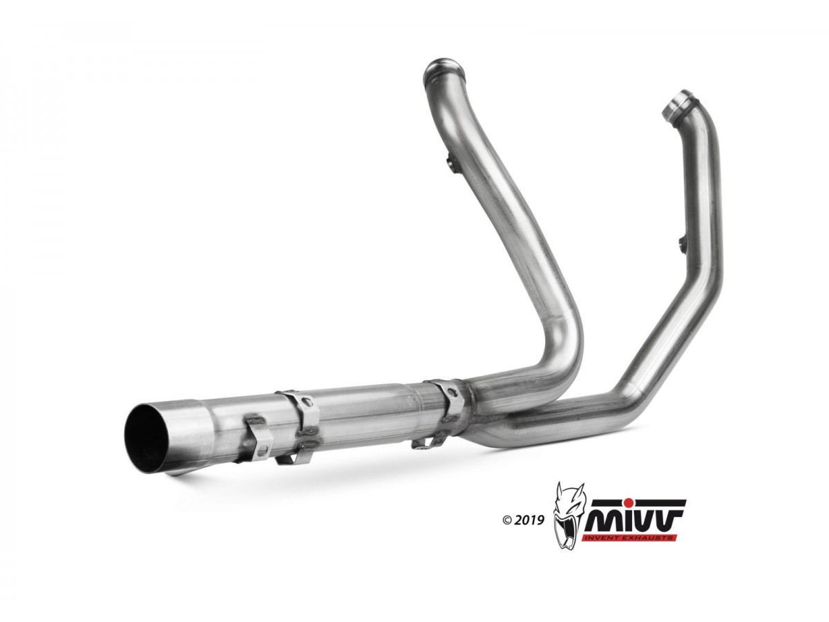 Mivv Exhaust Decatalyst Harley Davidson Ultra Limited Low 1690 2014 - 2016