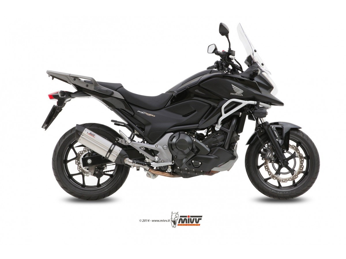 Système d'échappement Mivv Suono Inox H.046.L7 Honda NC 750 SX 2014-2015