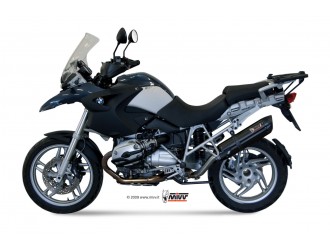 Silencieux d'échappement Mivv Suono Noir Inox Bmw R 1200...