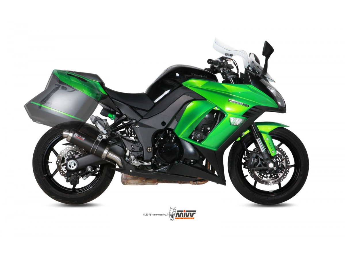 K.043.L2S Mivv Gp Carbon Muffler Exhaust System Kawasaki Z 1000 Sx Ninja 1000 Sx 2014 - 2019