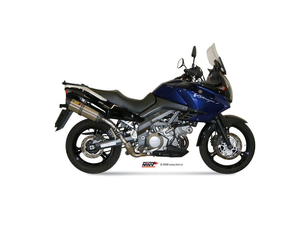 Mivv Suono Inox Auspuffschalldämpfer Suzuki Dl V-Strom 1000 Xt 2002 - 2013