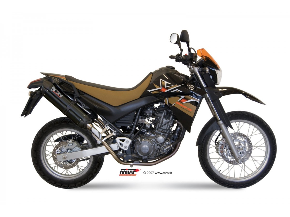 Mivv Suono Black Inox Auspuffschalldämpfer Yamaha Xt 660 XR 2004 - 2016