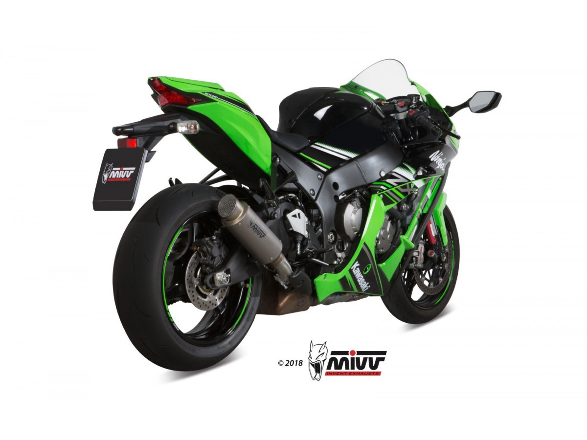 Mivv Gp Pro Titan-Auspuffanlage K.042.L6P Kawasaki Zx-10 R Rr Se 2016 - 2024