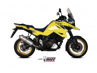 Terminale Scarico Mivv Oval Inox Suzuki Dl V-Strom 1050...