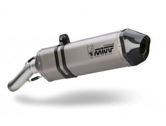 Mivv Speed Edge Titanium Exhaust Muffler With Carbon Cup...