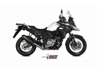 1X1 Mivv Oval Carbon Complete Exhaust With Carbon Cup...