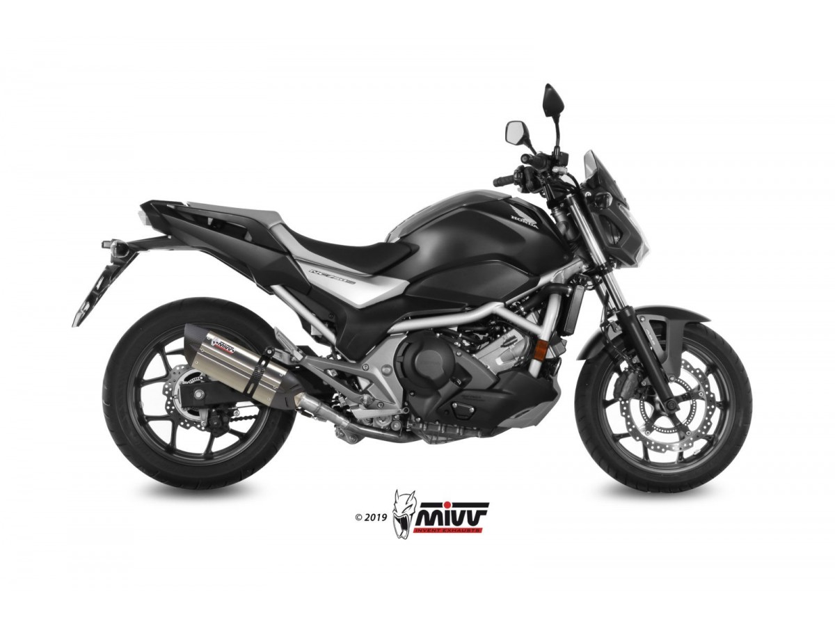 sistema di scarico Terminale H.065.L7 Mivv Suono Inox Honda NC 750 S-X 2016-2022