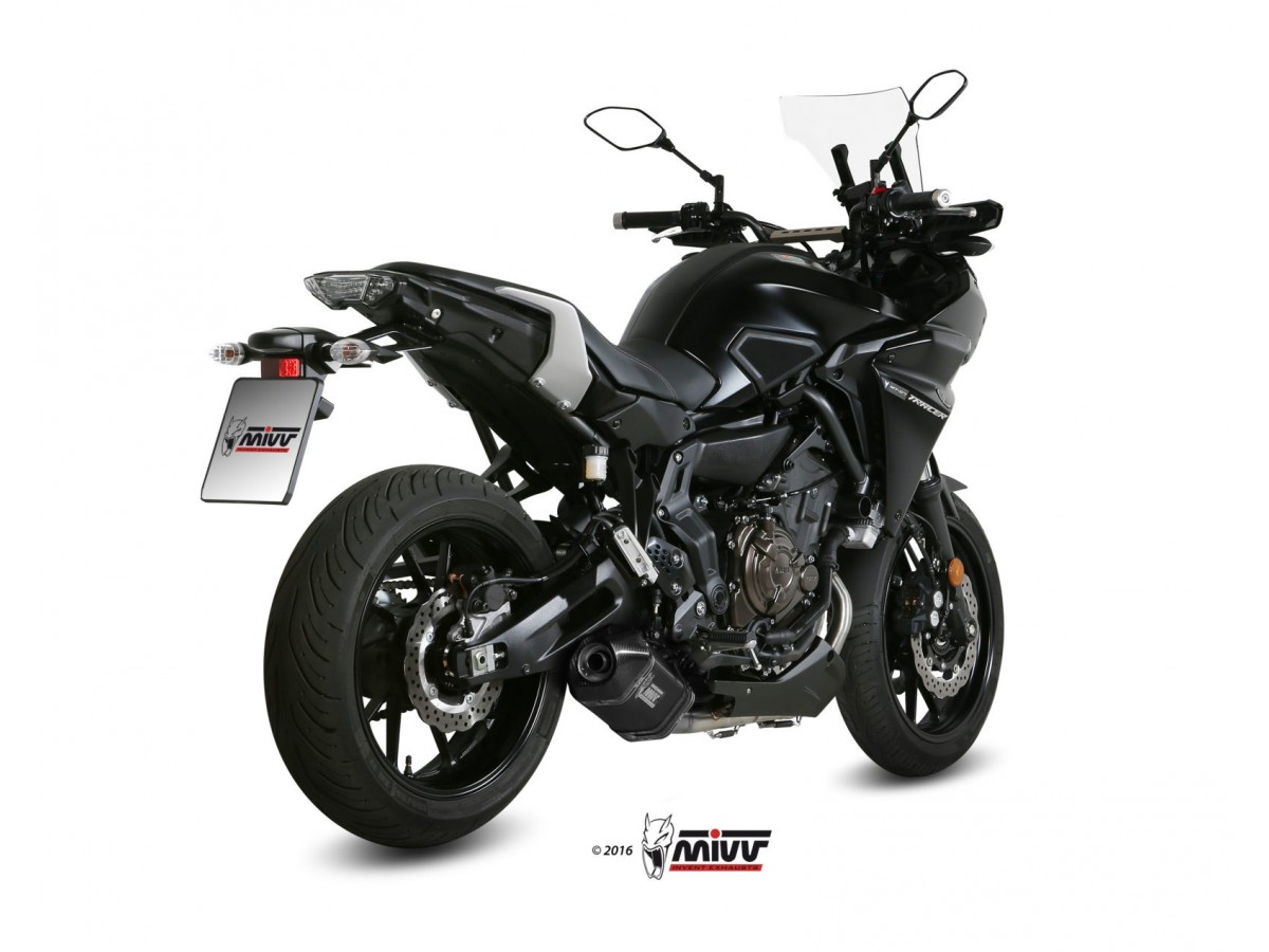 Full Exhaust System Mivv Yamaha Mt-07 2021 Motorcycle Silencer Delta Race  Black