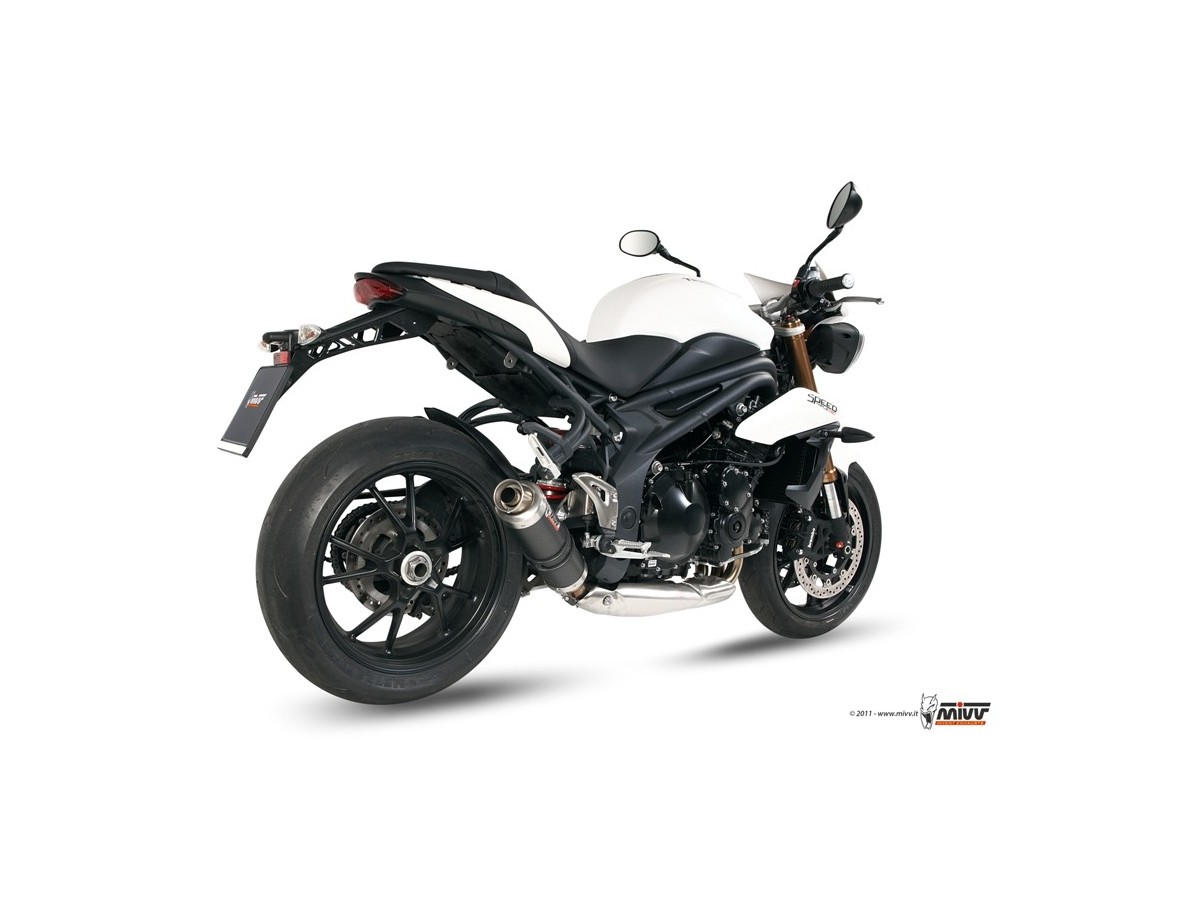 Mivv Gp Carbon Auspuffschalldämpfer Triumph Speed Triple 1050 RS Rs 2011 - 2015