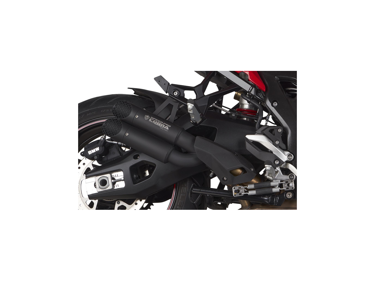 Silencer Exhaust Speedpro Cobra Ultraforce Ultrashort Matt Black Series Bmw S 1000 Xr 2022-2020