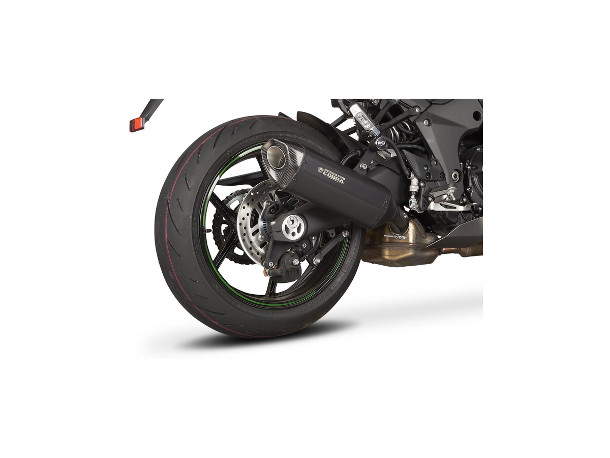 Silencer Exhaust Speedpro Cobra Cr2 Hexagon Black Series 2 Kawasaki Ninja H2 Sx -Se -Tourer 2022-2021