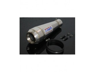 Silencer stainless steel motogp style (4 stroke) 64mm...