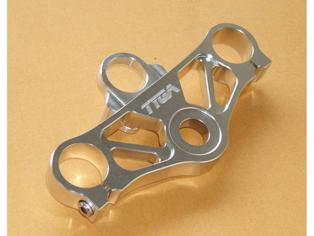 Top triple clamp silver set Tyga Honda CBR300R 2014-