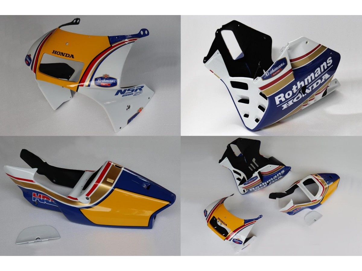 Kit, carrozzeria, grp, forma di serie, verniciato rothmans Tyga Honda NSR250 MC21 hon-11280