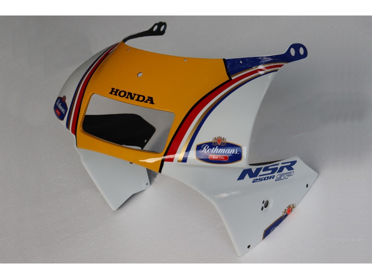 Upper cowling (street grp), stock shape, painted rothmans Tyga Honda NSR250