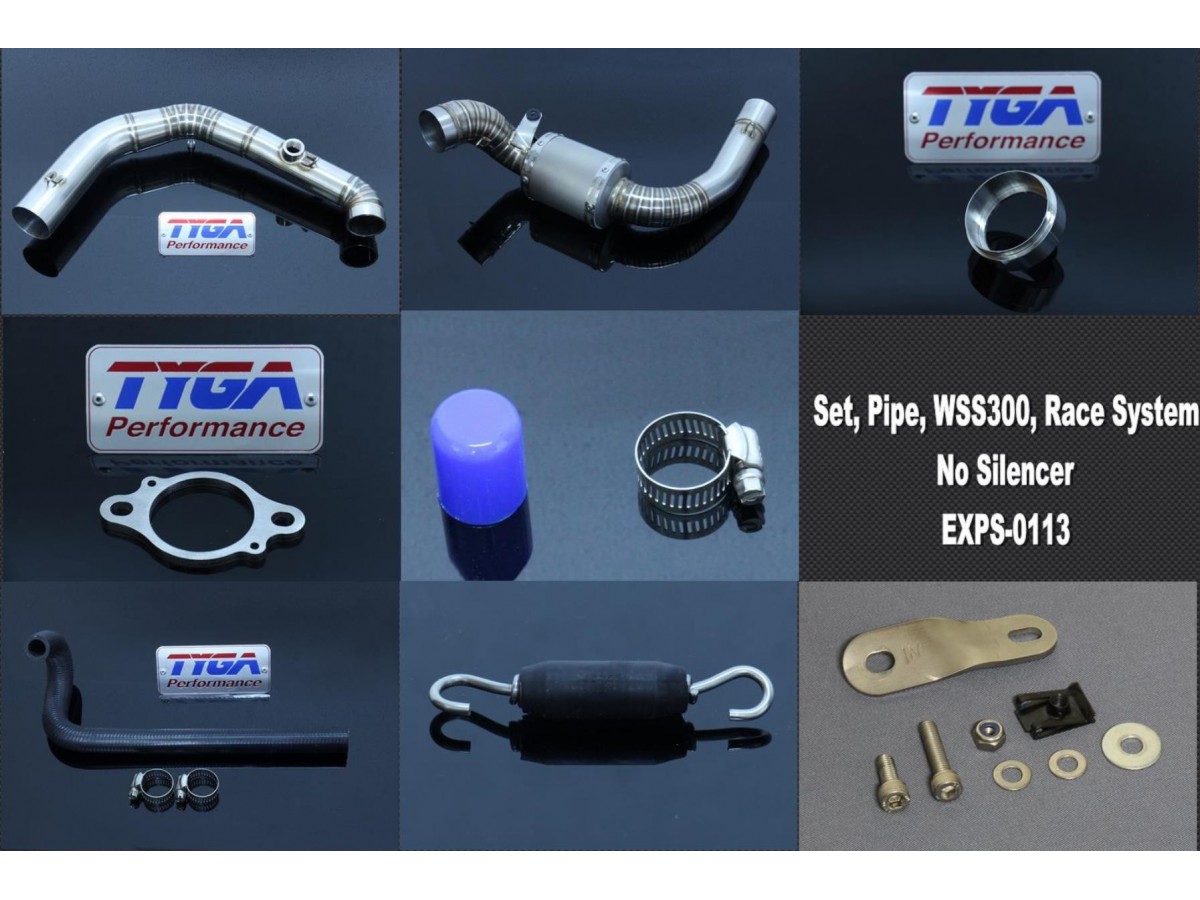 Set pipe full race system (sans silencieux) Tyga KTM Duke 390 2017 -