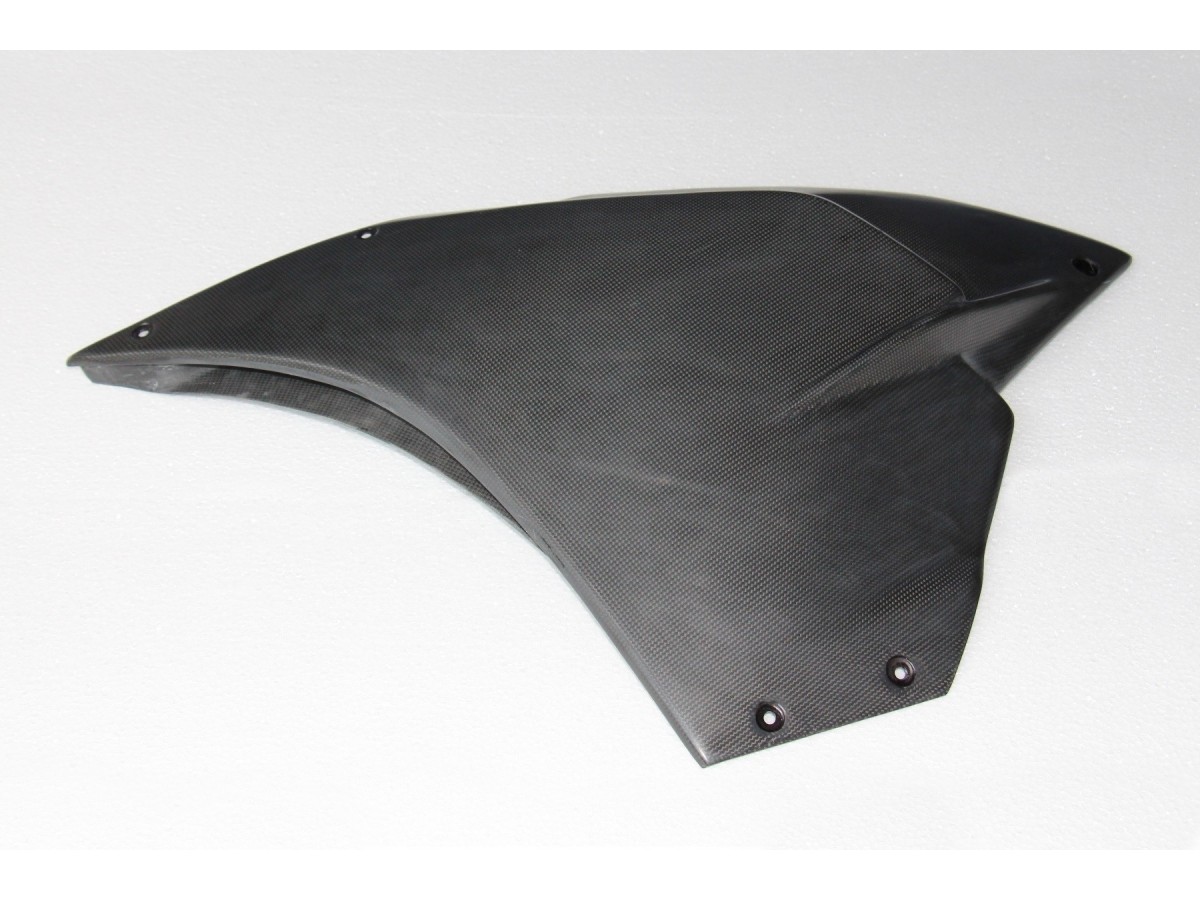 Side cowling, left, race, carbon unpolished Tyga KTM WSS300 bodywork