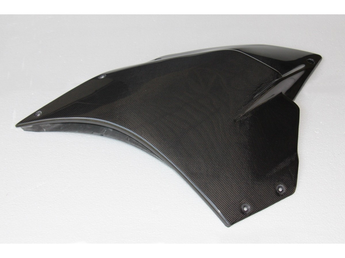 Side cowling, left, race, carbon clearcoated Tyga KTM WSS300 bodywork