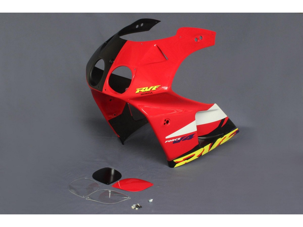 Oberer Verkleidungssatz GRP Endurance lackiert rt Tyga Honda RVF400RR NC35