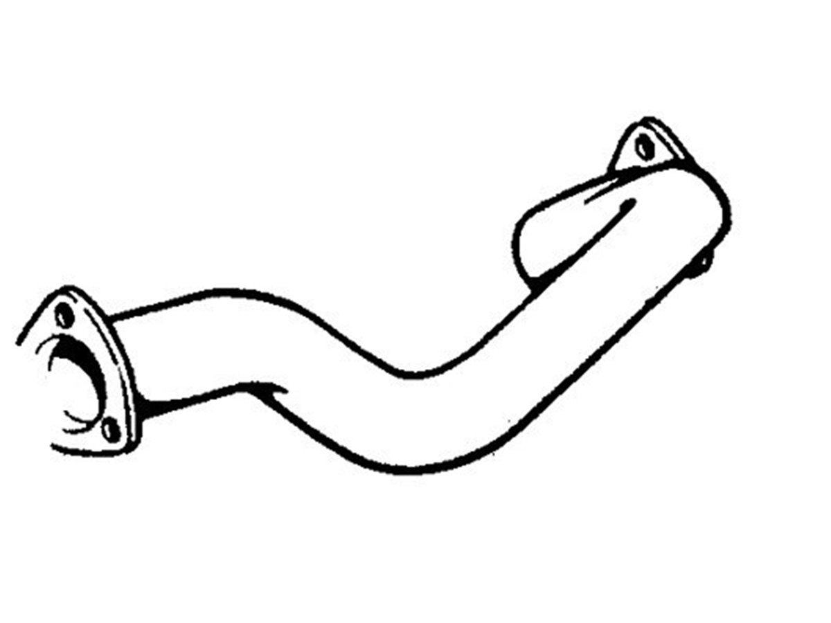 FRONT EXHAUST PIPE ANSA FR 3202 FERRARI 308 GTBI GTSI 4V 1982 1985