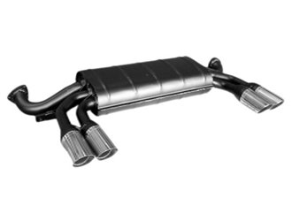 ANSA FR 3220 SPORT EXHAUST SILENCER APPROVED FERRARI 328 GTB GTS 85 89