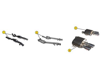 CATALIZZATORI DI SCARICO ANSA FR 5223 FERRARI 456 GT-GTA M-GTM-GTA 1992 2003