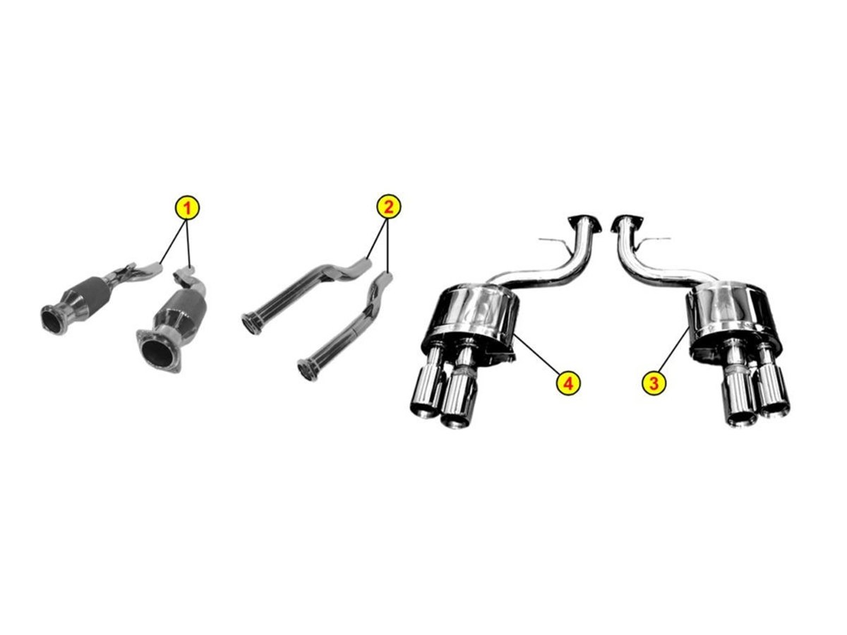 CATALIZZATORI METALLICI DI SCARICO ANSA FR 5523 FERRARI FIORANO F599 2007 2012