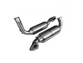 PAIR OF EXHAUST CATALYST ANSA 4293 APPROVED LAMBORGHINI DIABLO GT 1999