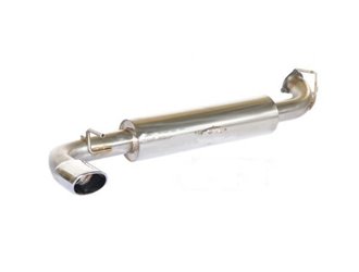 TERMINAL EXHAUST WITH SILENCER FOR LANCIA DELTA INTEGRALE EVO 16 V STEEL