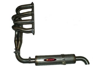 COMPLETE EXHAUST MANIFOLD AND TERMINAL FOR RENAULT ALPINE A110 1300 STAINLESS STEEL