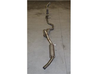 COMPLETE EXHAUST CENTRAL AND TERMINAL MANIFOLD FOR ALFA ROMEO GIULIA 1300 GT JUNIOR STEEL