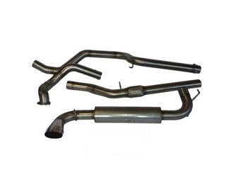 COMPLETE EXHAUST CENTRAL MANIFOLD AND TERMINAL FOR LANCIA DELTA INTEGRALE EVO 16V STEEL