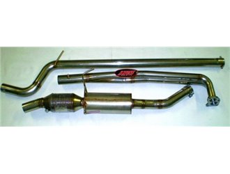 FINAL SECTION EXHAUST WITH SILENCER AND CATALYST FOR CITROEN SAXO