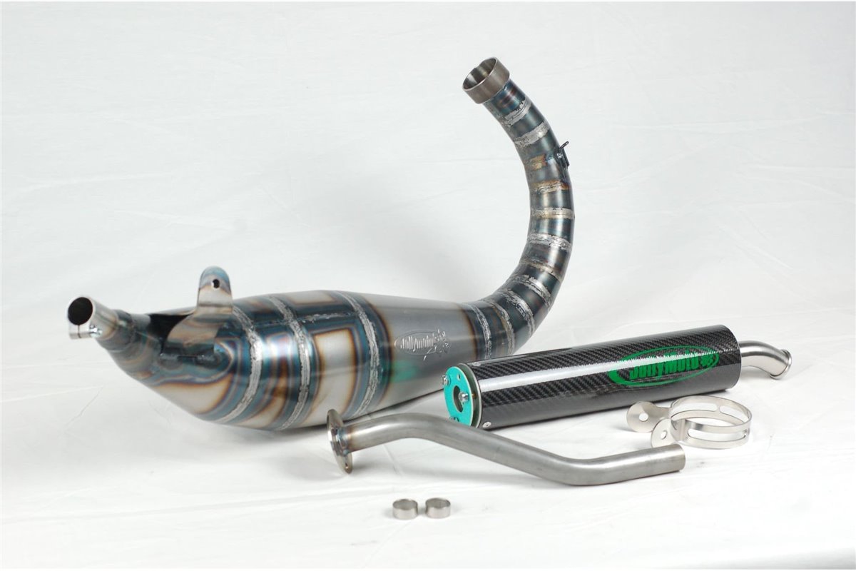 Marmitta scarico exhaust Cagiva Mito 125 sp, Ev, 525 Jollymoto 0207 Sil Carbonio