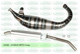 Marmitta scarico exhaust Cagiva Mito 125 Jollymoto 0208 Silenziatore alluminio