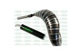 Muffler d'échappement d'expansion Aprilia SX 125 1996 2009 Jollymoto avec silencieux de carbone