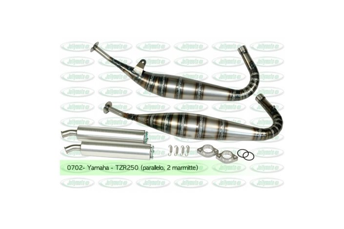 Exhausts Expansions Chambers Pipes Yamaha Tzr 250 R 3Xv Jollymoto 0703