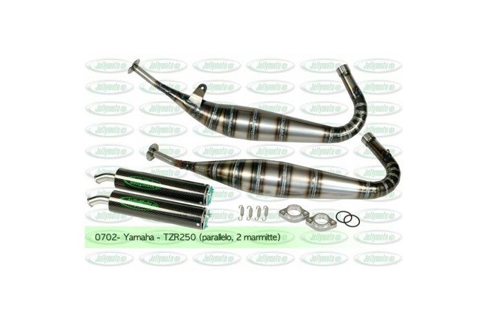 Exhausts Expansions Chambers Pipes Yamaha Tzr 250 R 91 94 3Xv Jollymoto