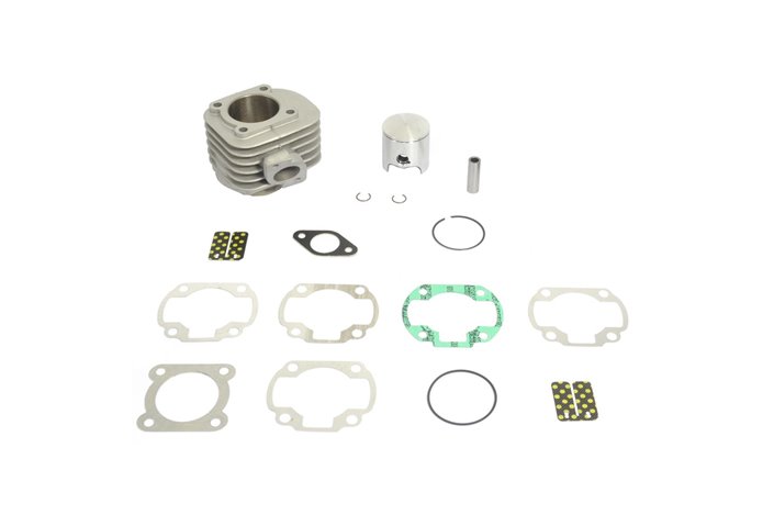 Kit cylindre Big Bore course longue sans culasse Ø 47,6 mm 80 cc axe Ø 12 mm APRILIA SR WWW 50 cc