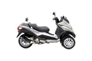 Scarico Terminale Leovince Nero 14005 Piaggio Mp3 500Businessltsport 2011 - 2016