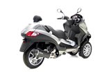 Scarico Terminale Leovince Nero 14005 Piaggio Mp3 500Businessltsport 2011 - 2016