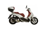 Scarico Terminale Leovince Nero 14025 Piaggio Beverly 350 Sport Touring Euro 3 2011 - 2016