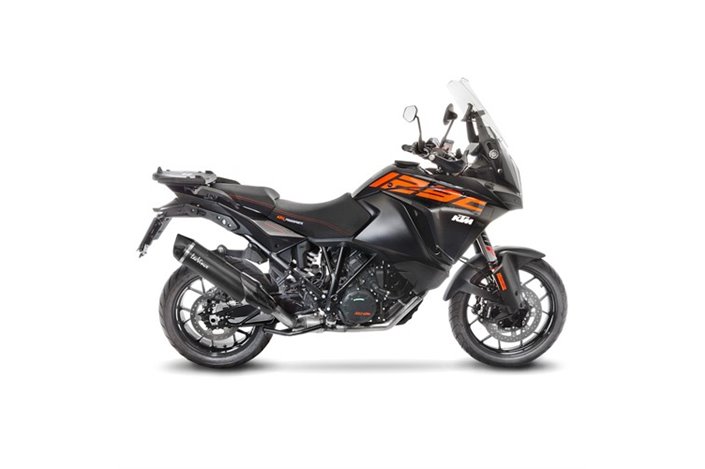 Scarico Terminale Leovince 14045 Nero Ktm 1290 Super Adventure Rst 2017 - 2020